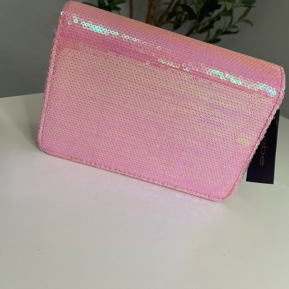 Pink sequin crossbody by Bebe - Picture 6 of 7